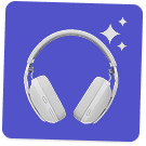 Logitech wireless headphones prize