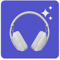 Carta del juego con auriculares Logitech